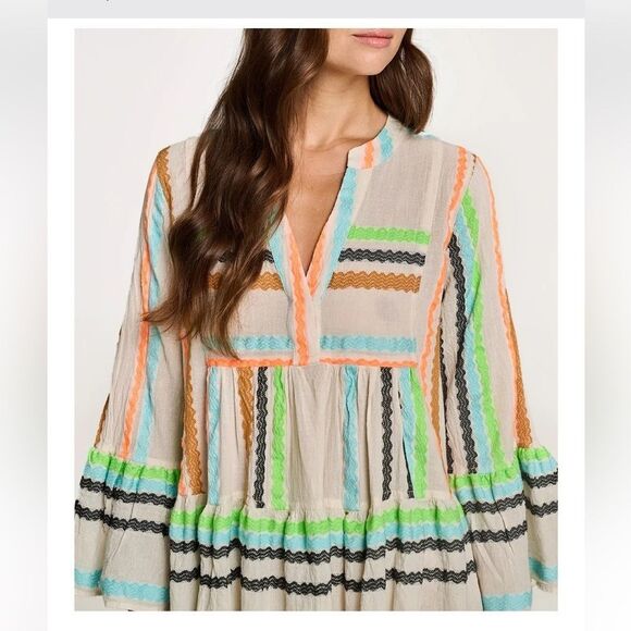 Devotion Twins’ Ella Stripe Jacquard Dress - Picture 5 of 9